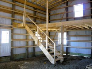 How to Build a Loft in a Pole Barn