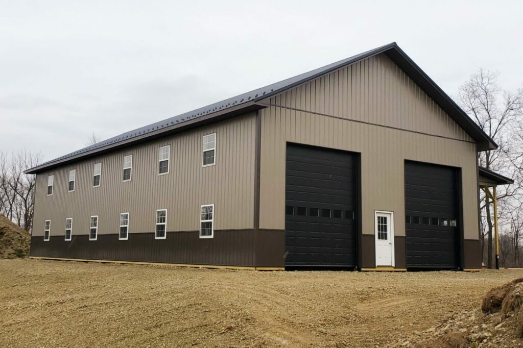 30x40 Pole Barn with Loft
