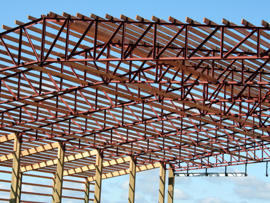 How to Build a Pole Barn with Metal Trusses 1 1