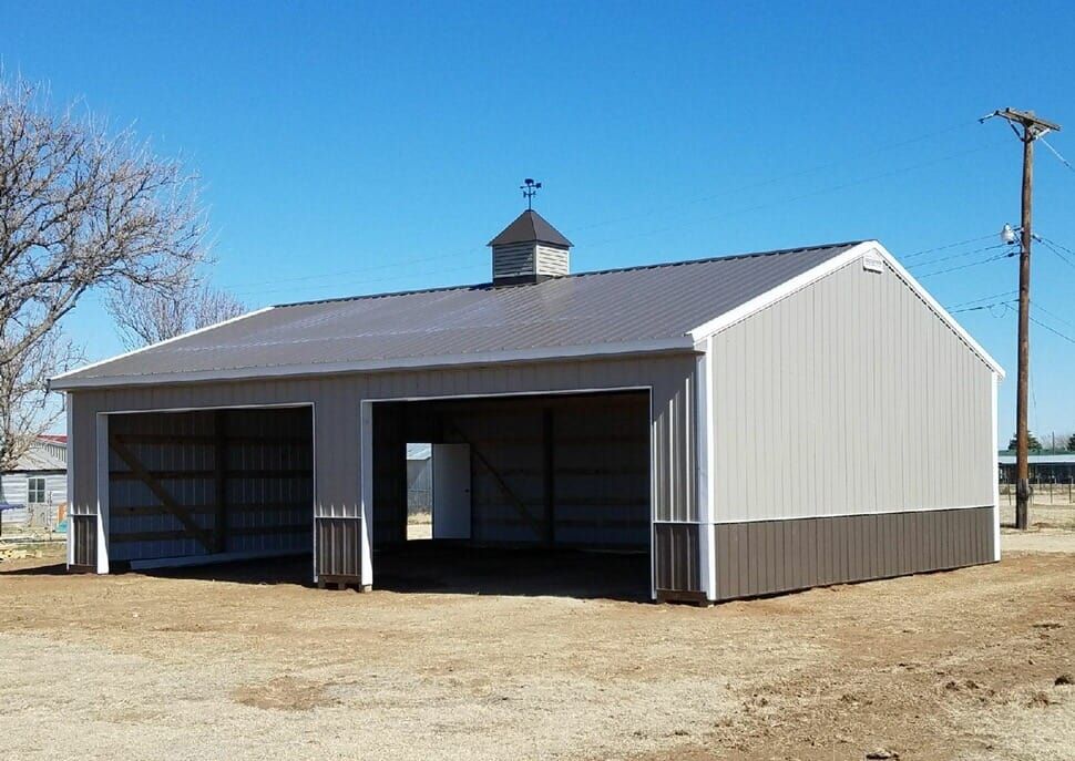 how to get a loan for a pole barn