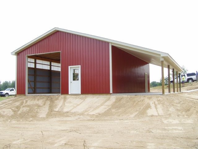 metal bole barn siding options