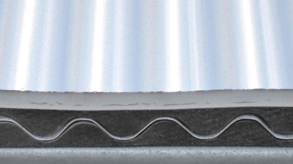 How to Apply Closure Strips to a Metal Roof 1 Install Closure Strips on Metal Roofing Panels