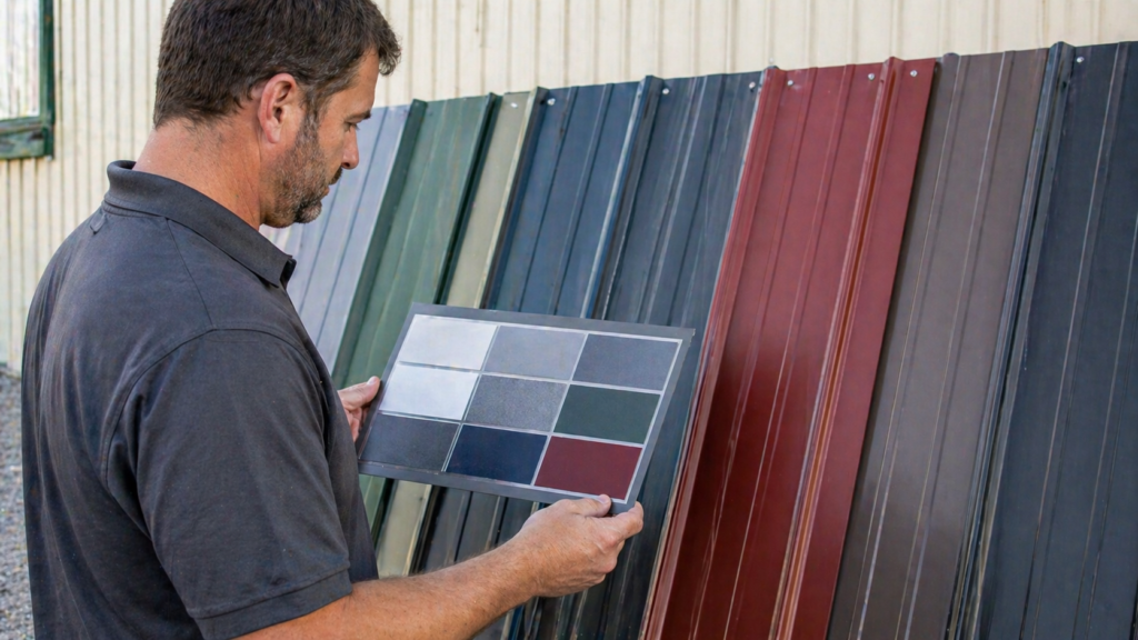 How to Read a Metal Roofing Color Chart 1 How Coatings Impact Color Performance