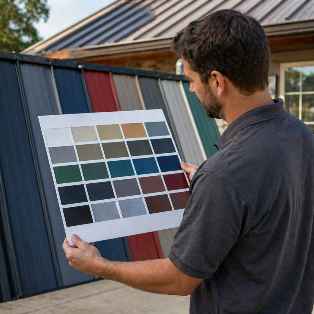 How to Read a Metal Roofing Color Chart 1 How to Read a Metal Roofing Color Chart