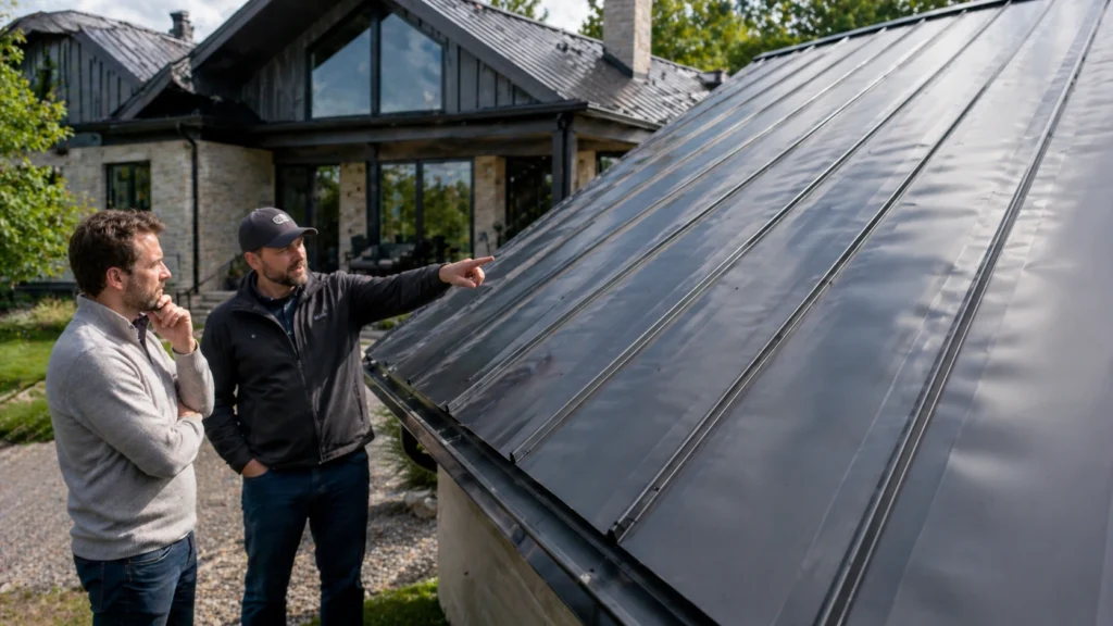 What Is Metal Roof Oil Canning and Is It a Defect? 1 common misconceptions about metal roofing oil canning