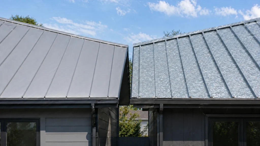 Galvalume vs Galvanized Steel: Which Is Better for Roofing? 1 galvalume vs galvanized steel which is better for roofing