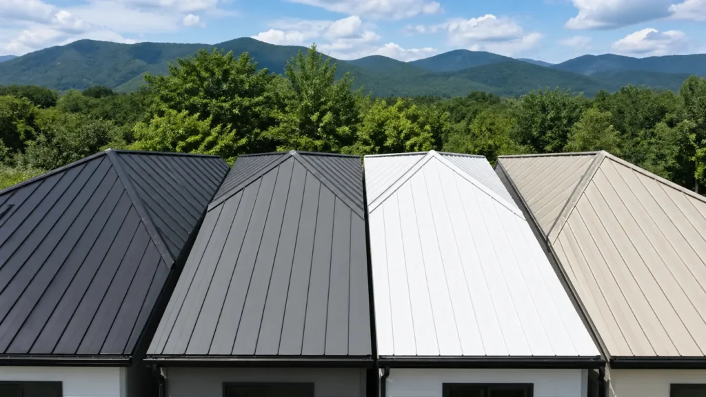 What Are the Most Energy-Efficient Metal Roof Colors? 1 metal roof colors